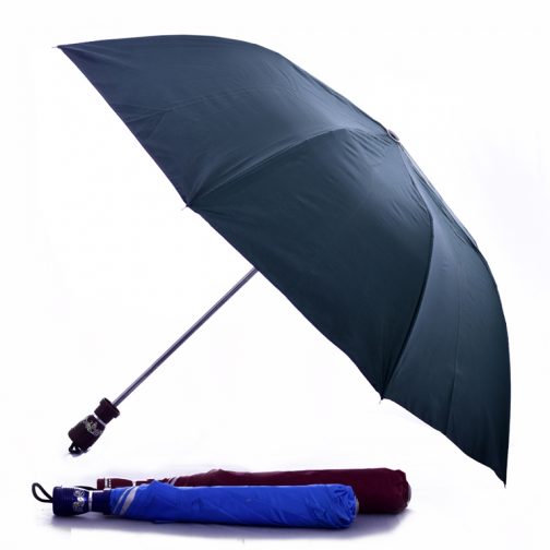 2 fold Mono Silver Umbrella