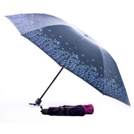 China Wave 3 fold Umbrella