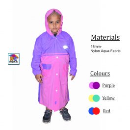 Hello Kitty Nylon PVC Premium Quality Kids Raincoat