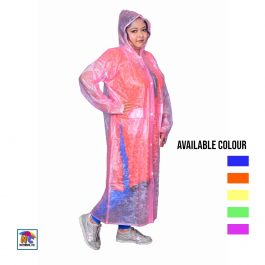 Monika PVC Full Length Premium Raincoat